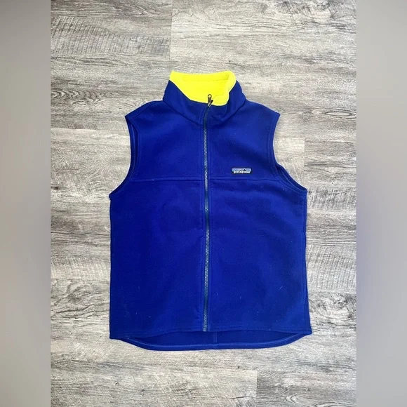 Patagonia Vintage Kids Fleece Vest - Picture 1 of 3